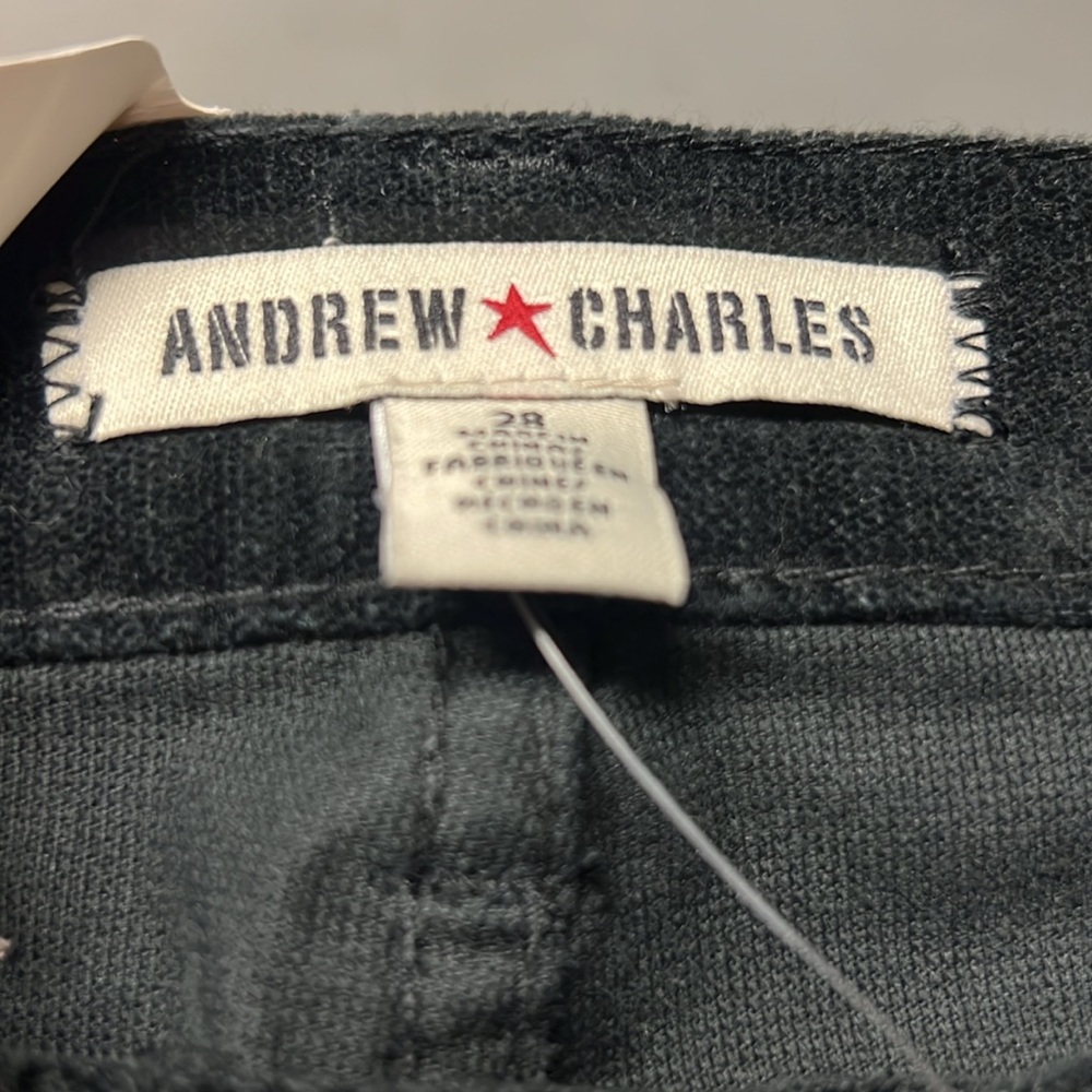 Andrew Charles Rock Skinny Fit velvet Jeans - Picture 5 of 6